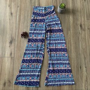 High Waisted Bell Pants